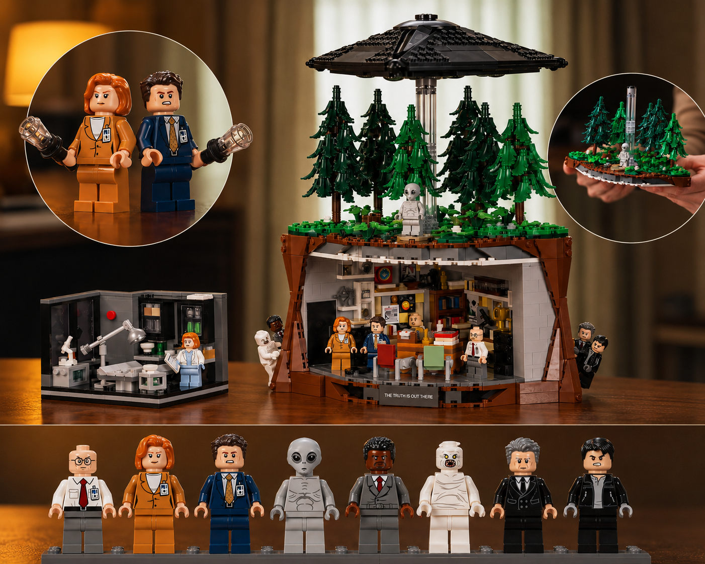 LEGO, The X-Files setini Gillian Anderson kampanyasıyla tanıttı LEGO, The X-Files setini Gillian Anderson kampanyasıyla tanıttı