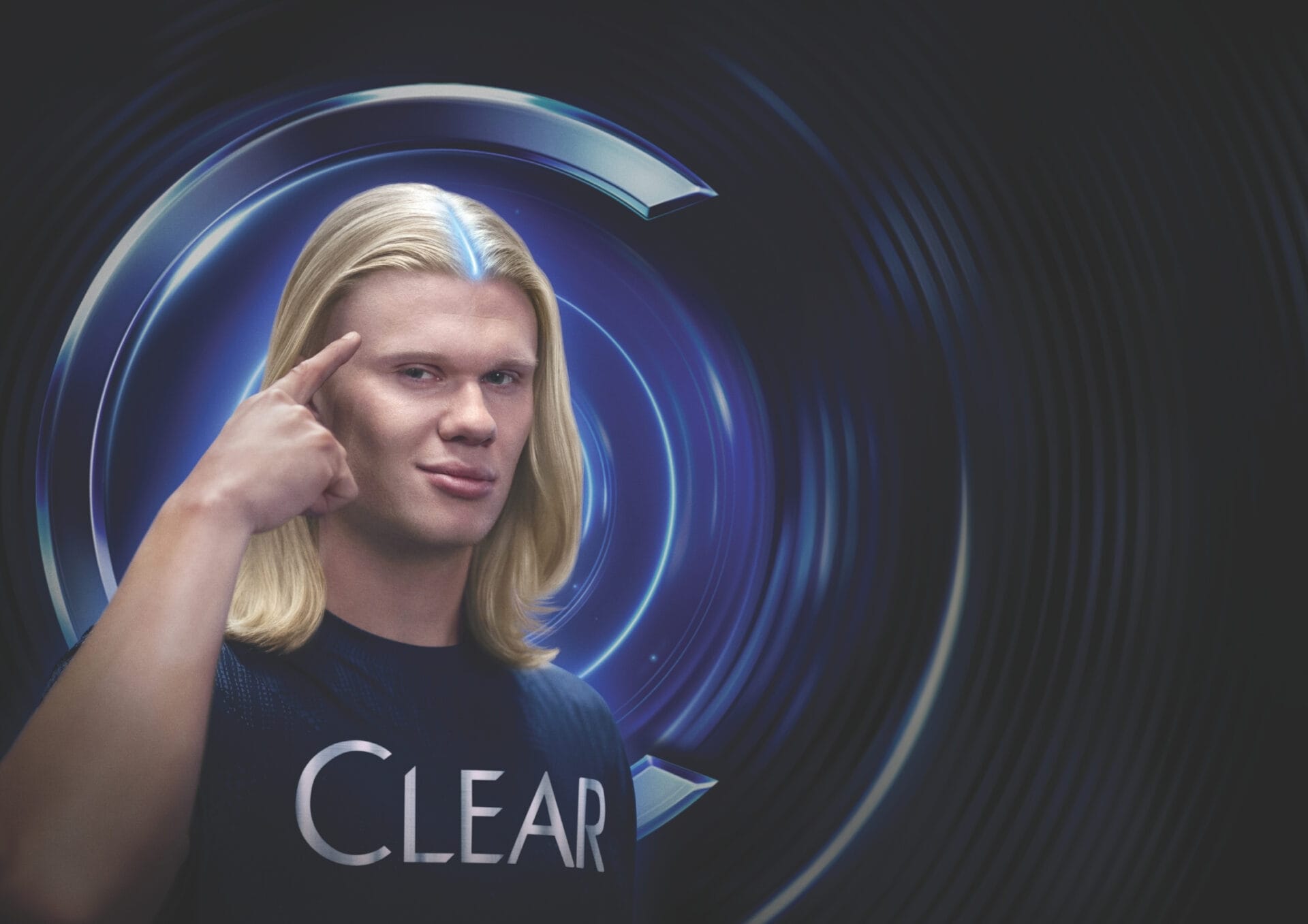 CLEAR Men’in yeni marka yüzü: Erling Haaland