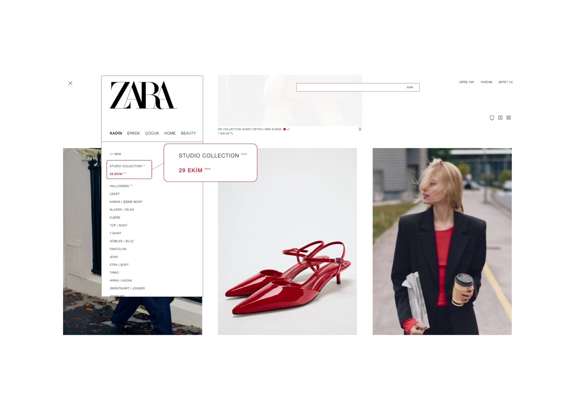 ZARA'dan marka yerelleştirme örneği: 29 Ekim Koleksiyonu