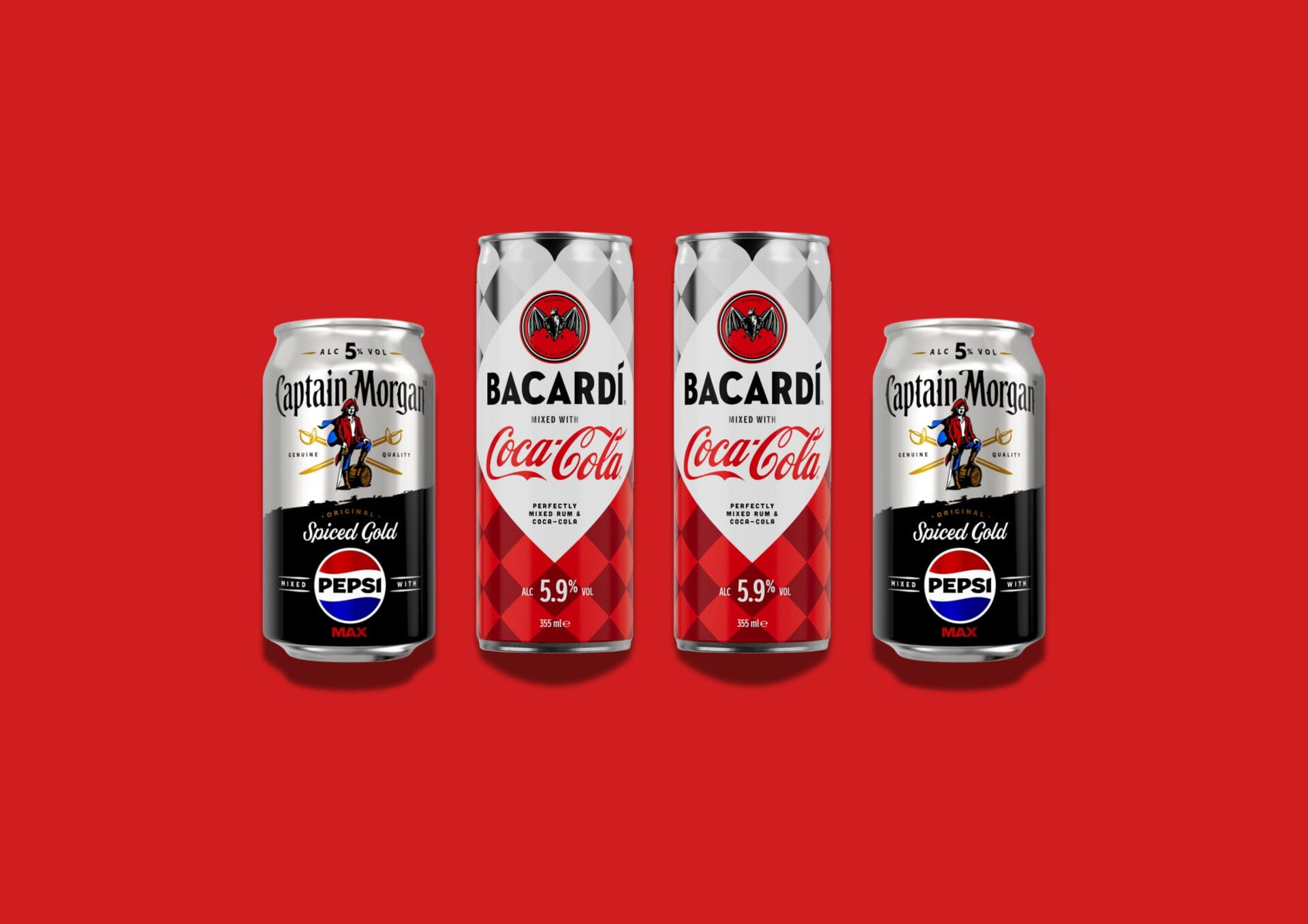 PepsiCo ve The Coca-Cola Company, hazır alkollü içecek yarışında hız kesmiyor