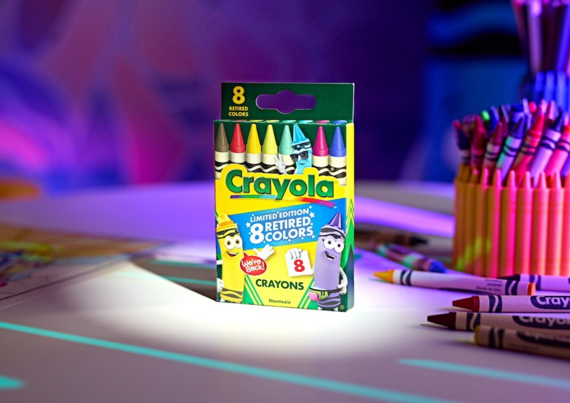 Crayola, 122 yıl sonra emektar renklerini geri getiriyor!