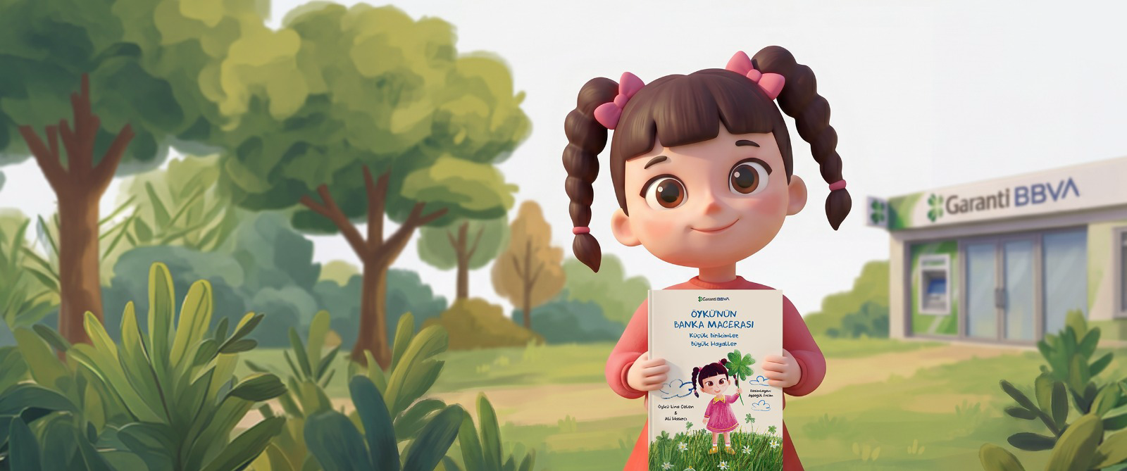 Öykü’ye ilham Garanti BBVA’nın şubesinde geldi!
